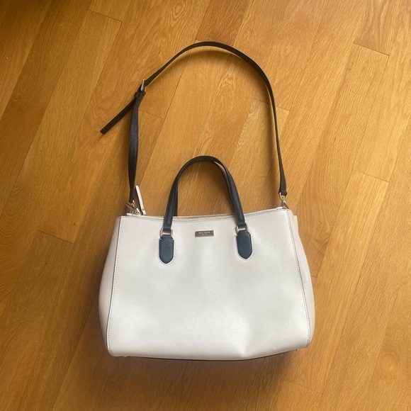 kate spade Handbags - Kate Spade White Satchel Bag